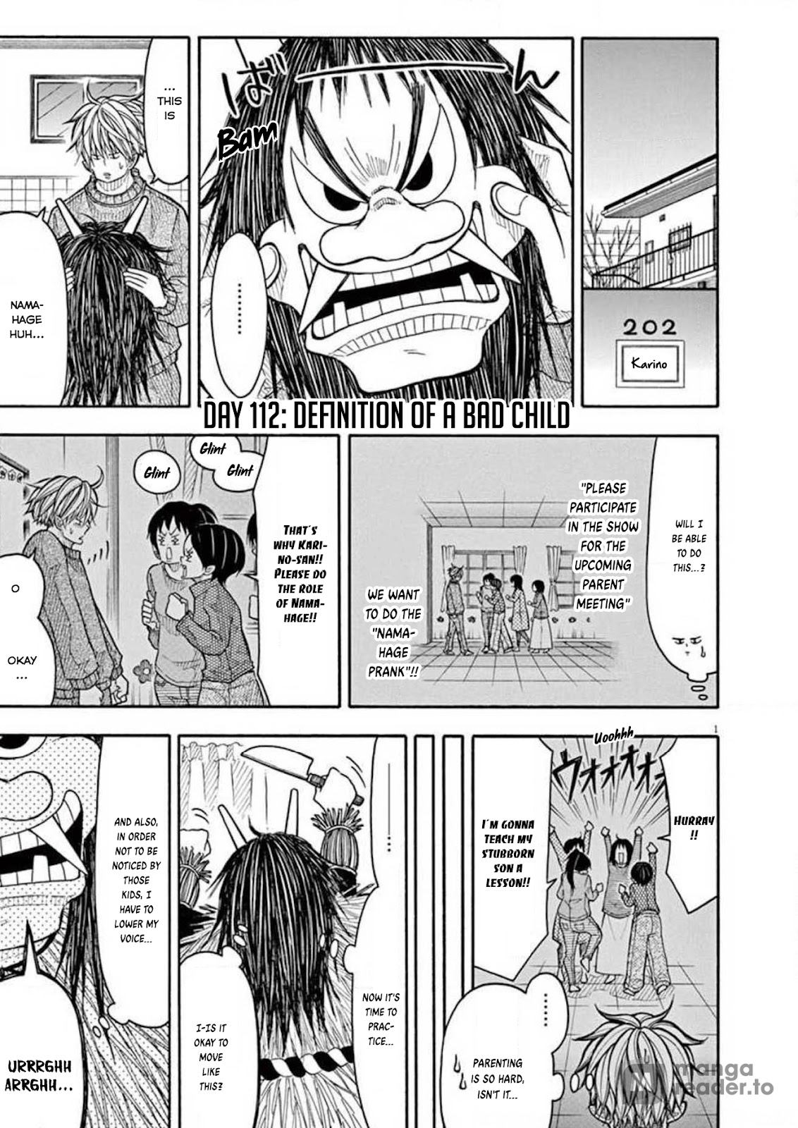 Kotaro Lives Alone, Chapter 112 image 001